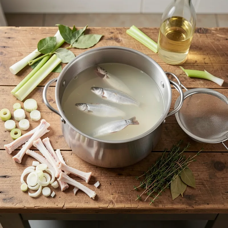 Fumet de poisson : recette de chef, usages et conservation